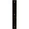 Ekena Millwork Hamilton Steel Bracket, Antiqued Warm Silver 2"W x 14"D x 14"H BKTM02X14X14HAAWS - alternate 2